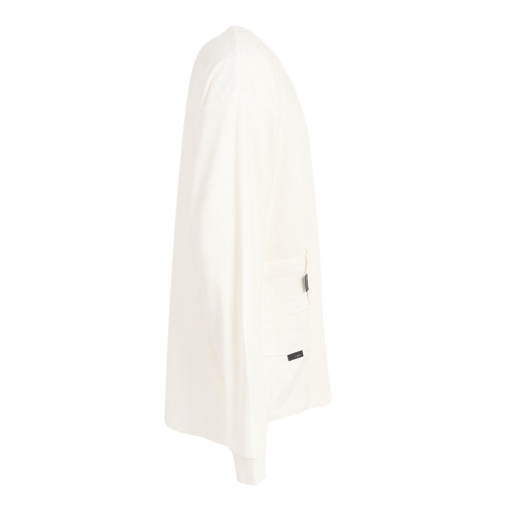 マナスタッシュ（MANASTASH）（メンズ）ナッグパイルポケットTシャツ 792-3230024 OFFWHT