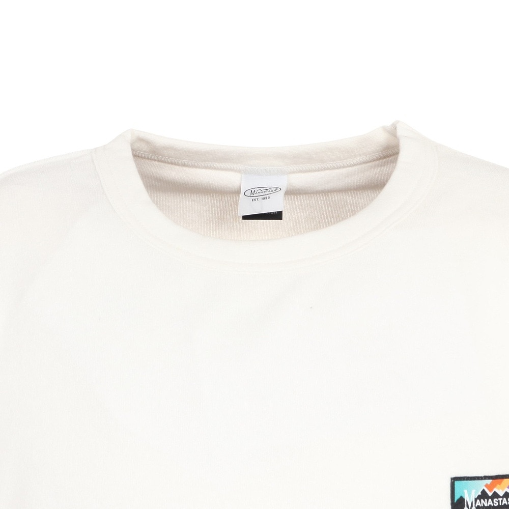 マナスタッシュ（MANASTASH）（メンズ）ナッグパイルポケットTシャツ 792-3230024 OFFWHT