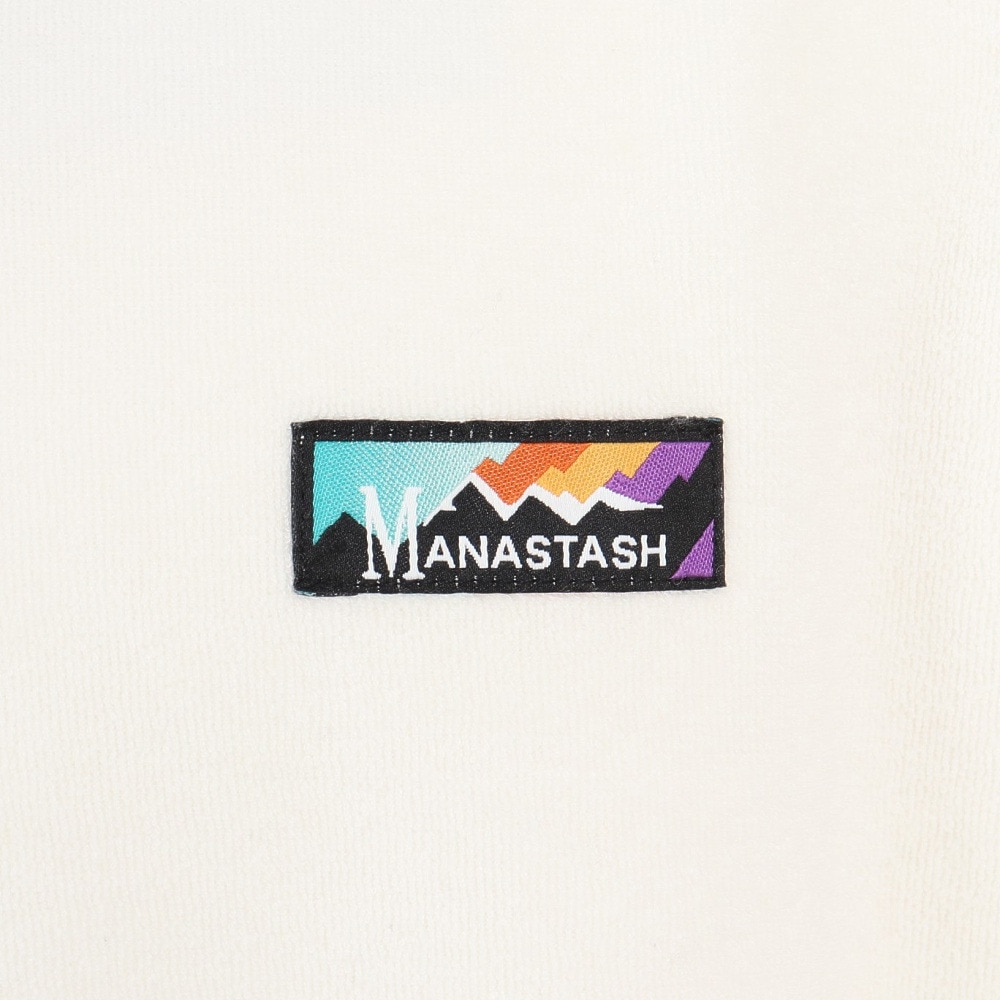 マナスタッシュ（MANASTASH）（メンズ）ナッグパイルポケットTシャツ 792-3230024 OFFWHT