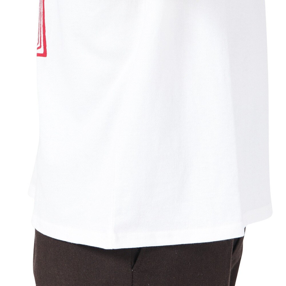 マナスタッシュ（MANASTASH）（メンズ）CiTee 長袖Tシャツ BOOK CLUB 792-3230025 WHITE