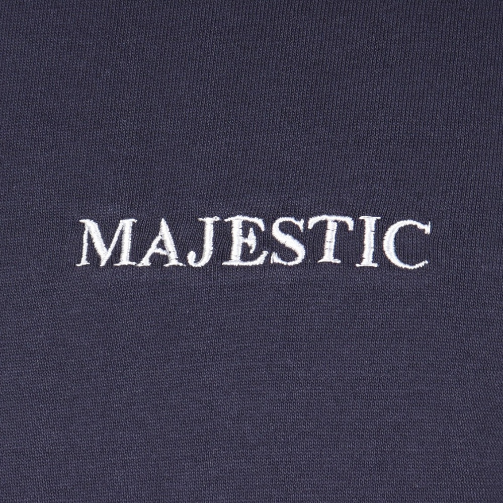 マジェスティック（MAJESTIC）（メンズ）長袖Tシャツ OT0323FW0003-NVY