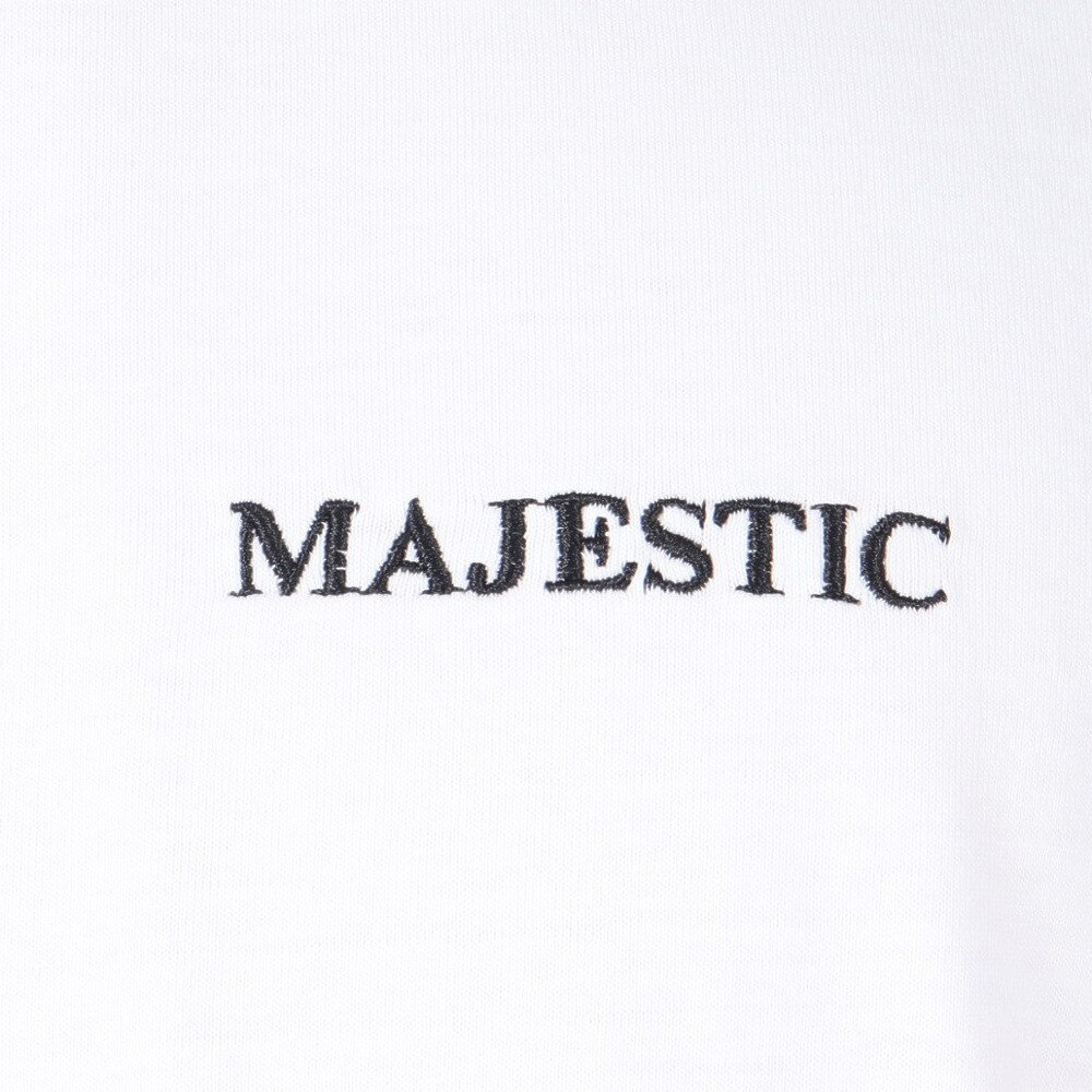 マジェスティック（MAJESTIC）（メンズ）長袖Tシャツ OT0323FW0003-WHT