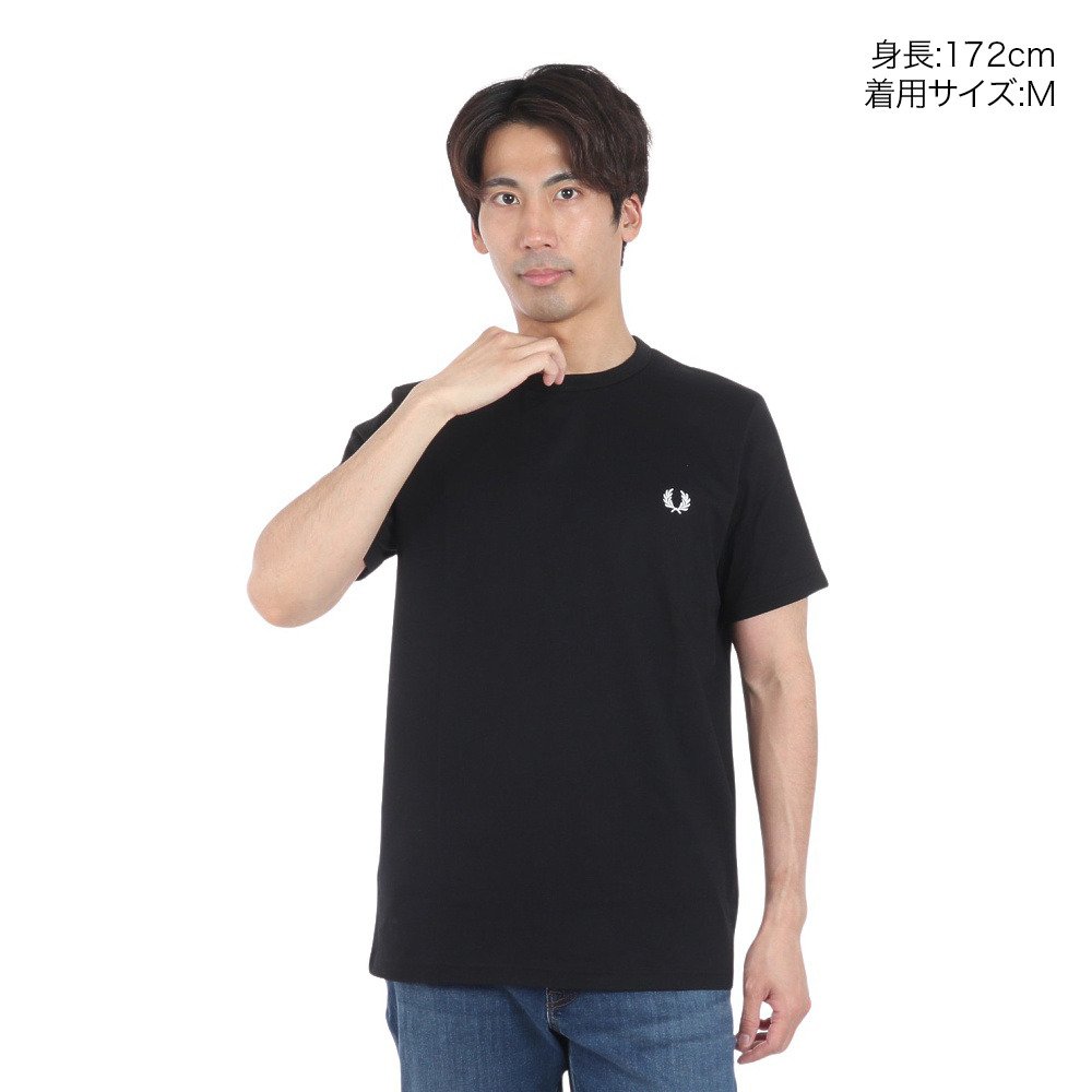 フレッドペリー（FRED PERRY）（メンズ、レディース）RINGER Tシャツ M3519-102 24SS
