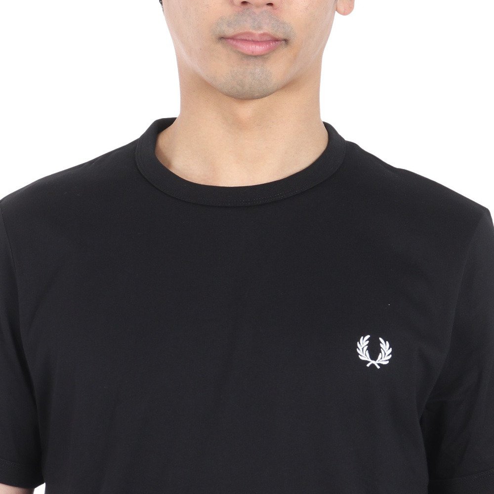 フレッドペリー（FRED PERRY）（メンズ、レディース）RINGER Tシャツ M3519-102 24SS