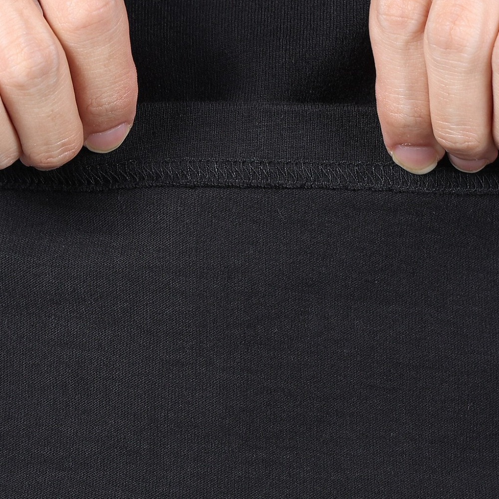 マナスタッシュ（MANASTASH）（メンズ）ベントロングスリーブTシャツ 792-4130003 BLACK