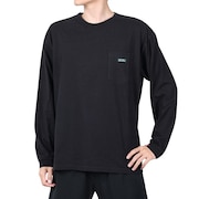 (メンズ)ベントロングスリーブTシャツ 792-4130003 BLACK