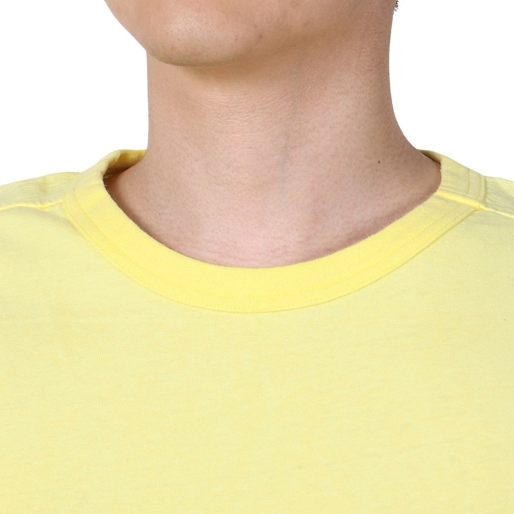 マナスタッシュ（MANASTASH）（メンズ）ベントロングスリーブTシャツ 792-4130003 YELLOW