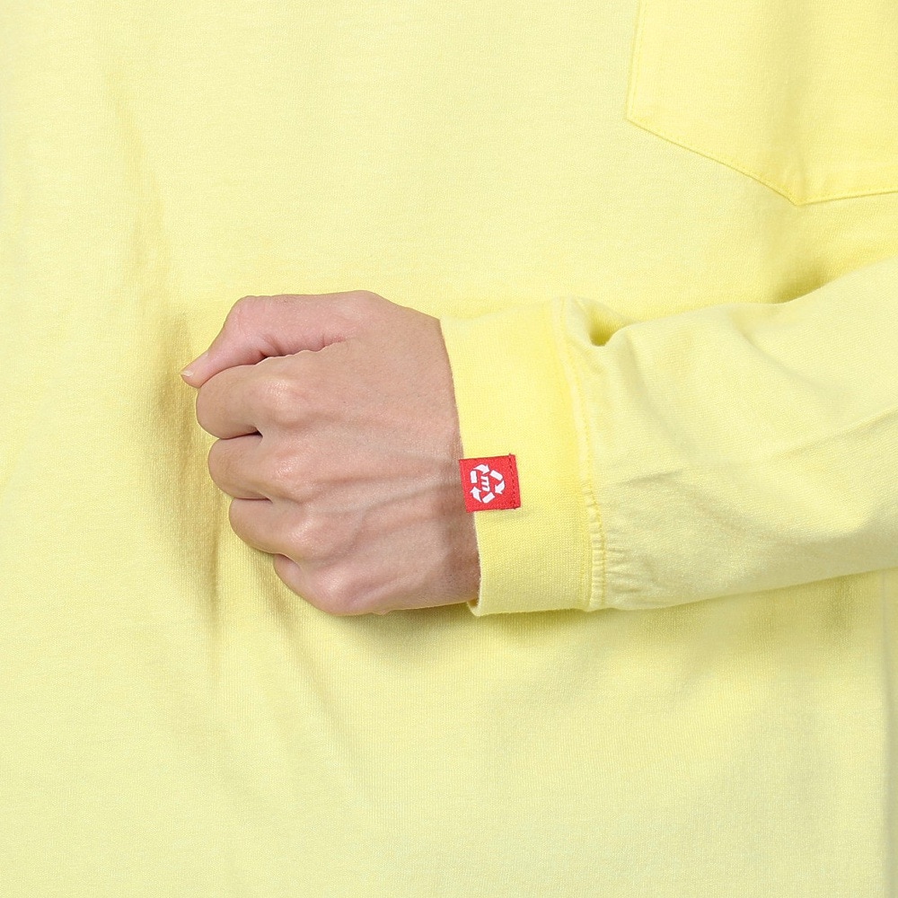 マナスタッシュ（MANASTASH）（メンズ）ベントロングスリーブTシャツ 792-4130003 YELLOW