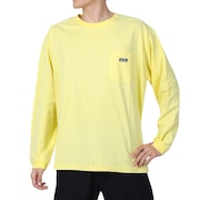 (メンズ)ベントロングスリーブTシャツ 792-4130003 YELLOW
