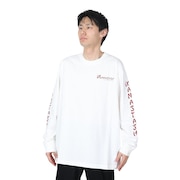 (メンズ)ドラゴン ロングスリーブTシャツ 792-4130012 WHITE