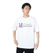 マナスタッシュ（MANASTASH）（メンズ）Tシャツ 93 792-4134007 WHITE