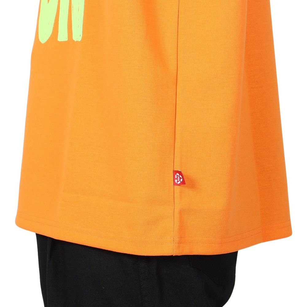 マナスタッシュ（MANASTASH）（メンズ）Tシャツ REMEMBER BE FUN 792-4134008 ORANGE
