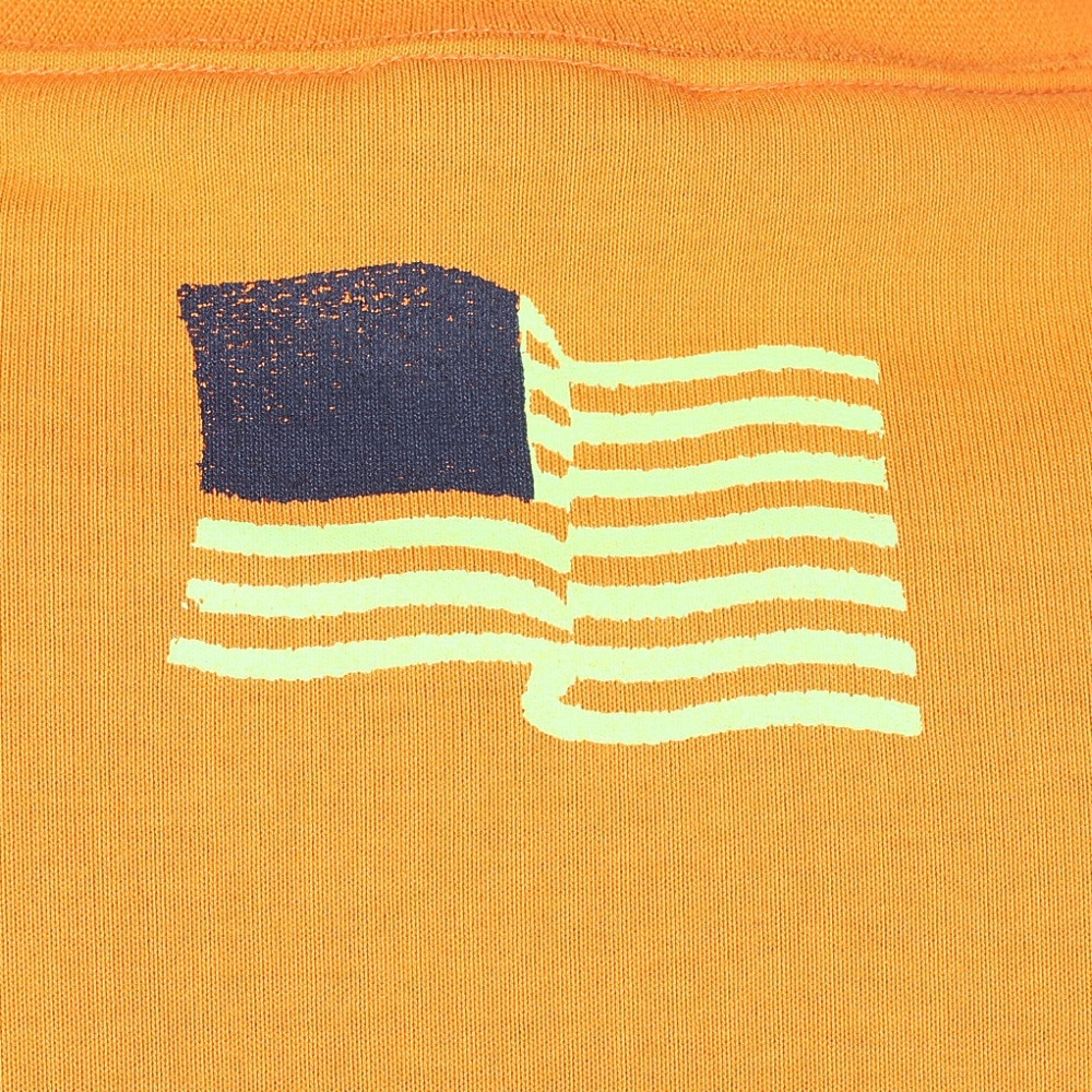 マナスタッシュ（MANASTASH）（メンズ）Tシャツ REMEMBER BE FUN 792-4134008 ORANGE
