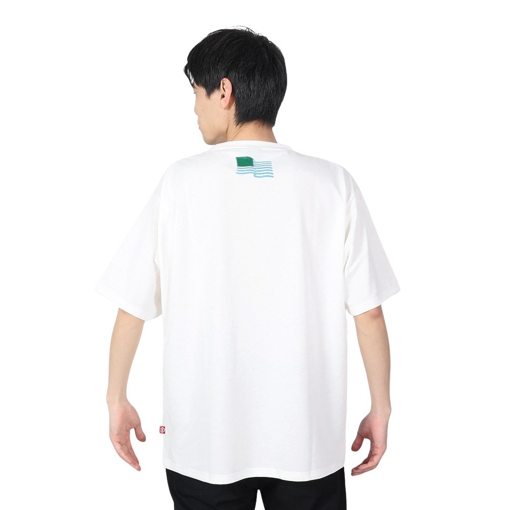 マナスタッシュ（MANASTASH）（メンズ）Tシャツ REMEMBER BE FUN 792-4134008 WHITE