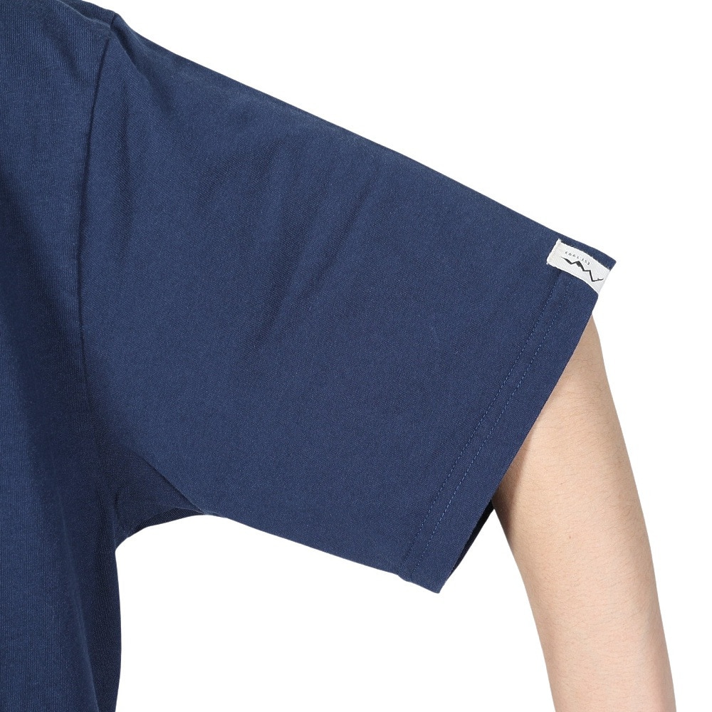 マナスタッシュ（MANASTASH）（メンズ）ドラゴンTシャツ 792-4134015 NAVY