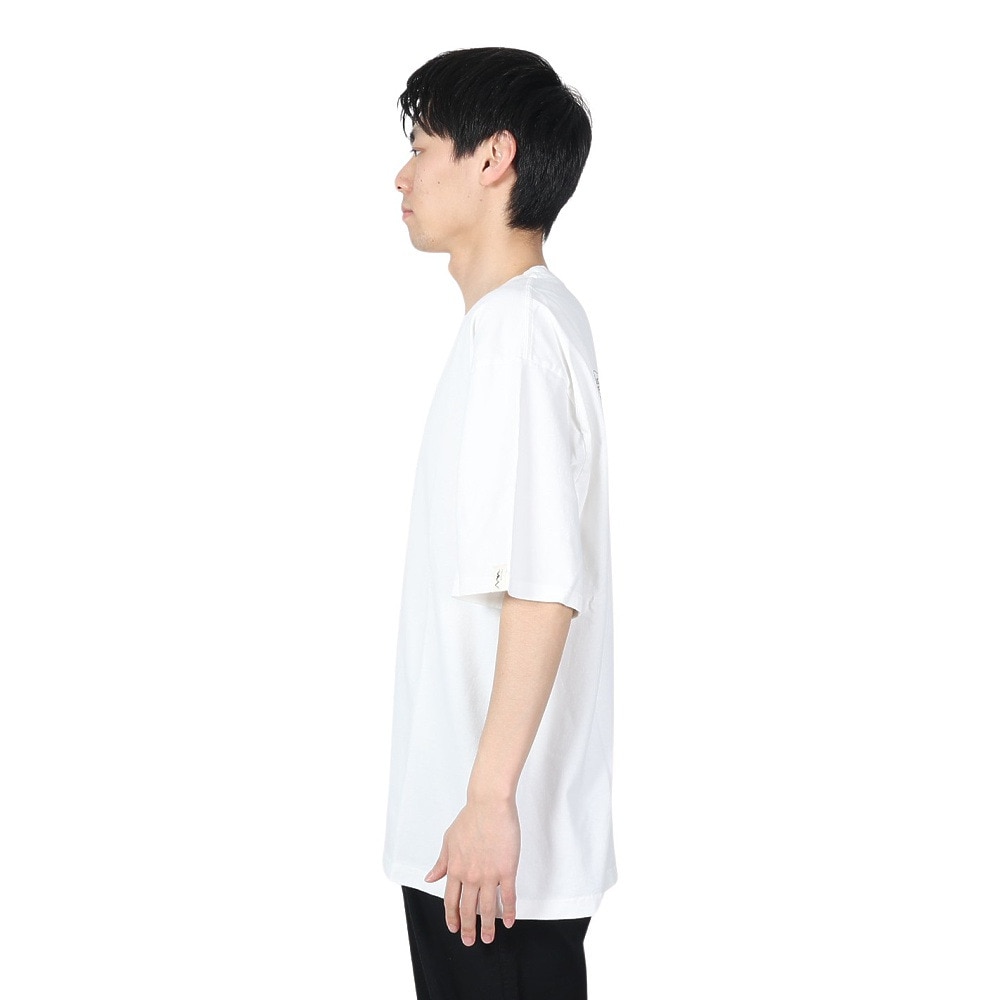 マナスタッシュ（MANASTASH）（メンズ）ドラゴンTシャツ 792-4134015 WHITE