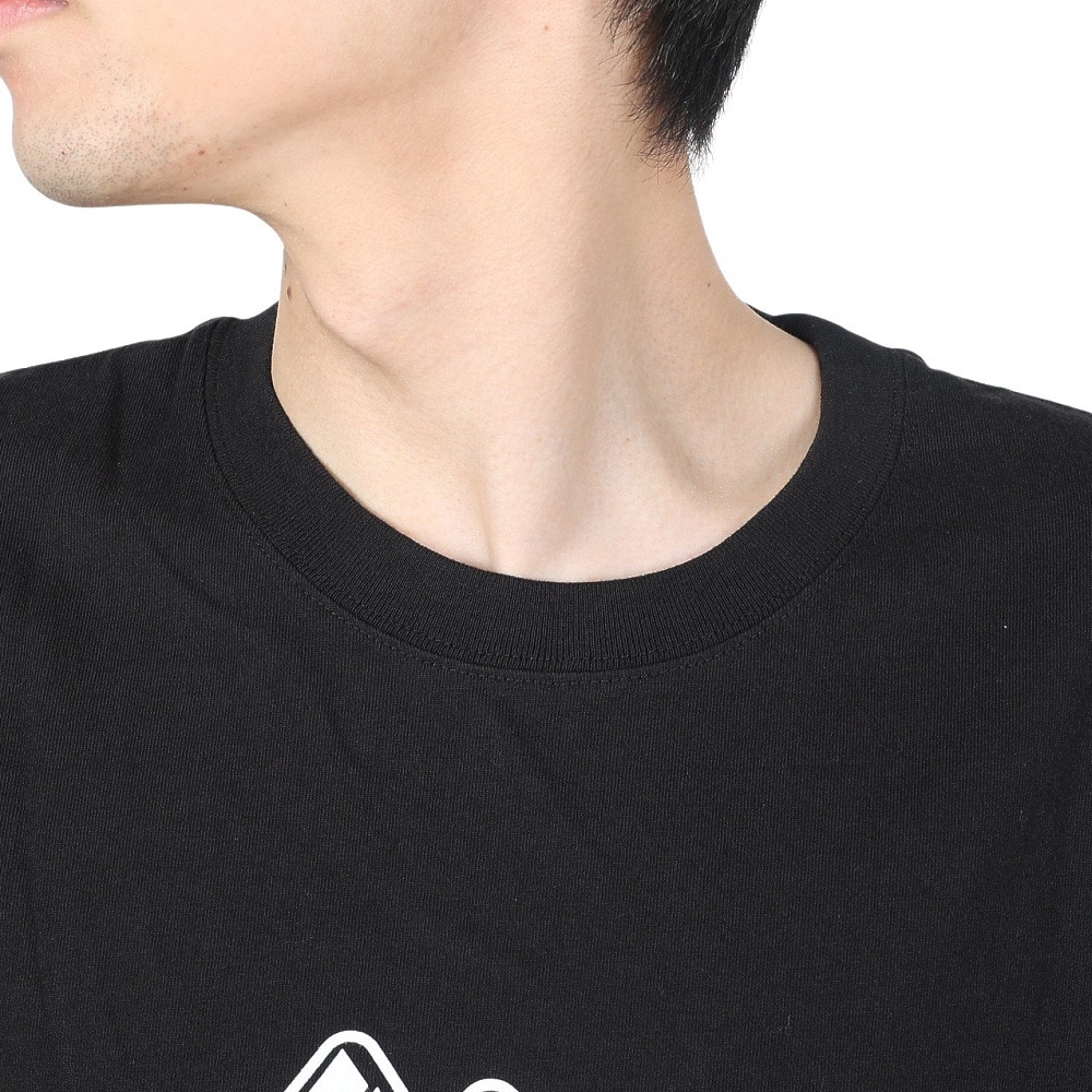 マナスタッシュ（MANASTASH）（メンズ）カタカナロゴTシャツ 792-4134016 BLACK