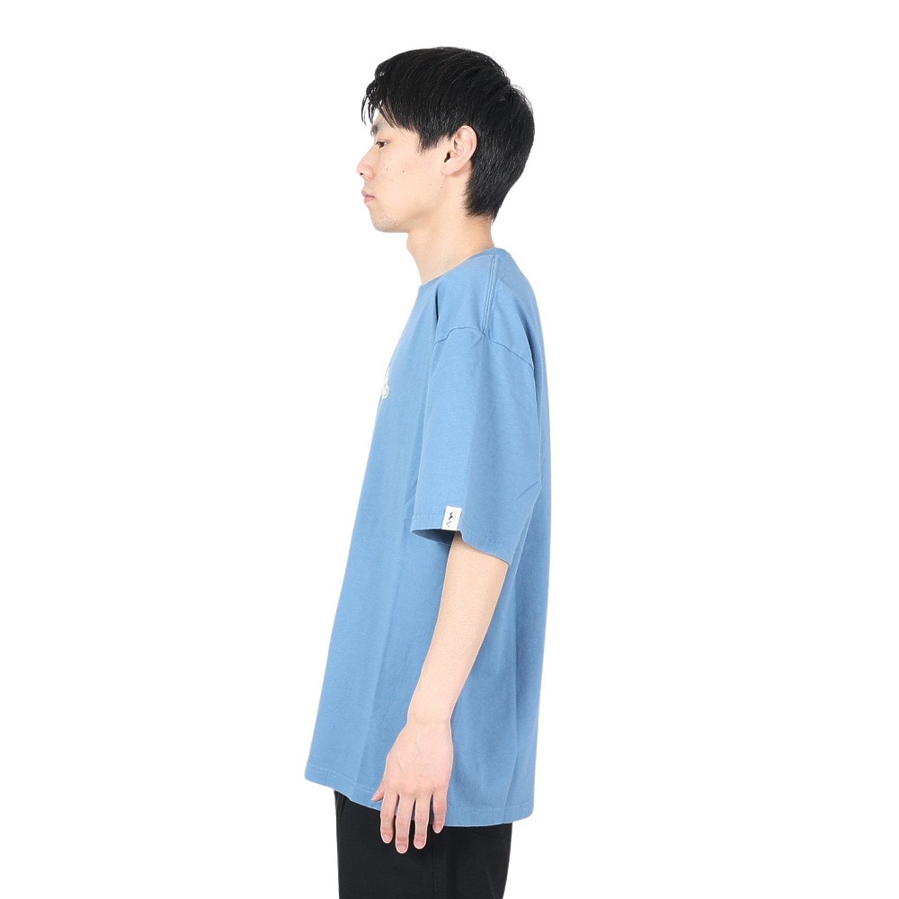 マナスタッシュ（MANASTASH）（メンズ）カタカナロゴTシャツ 792-4134016 GREY