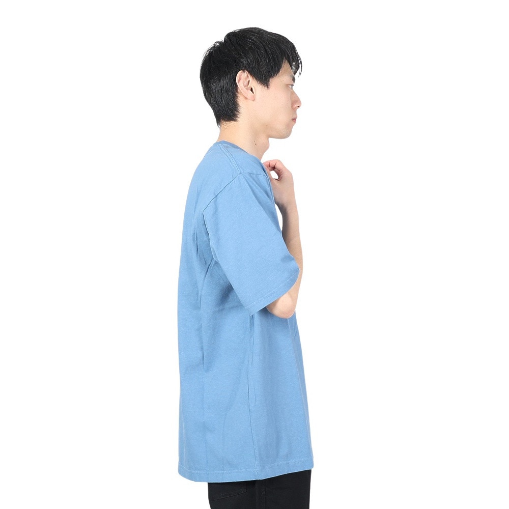 マナスタッシュ（MANASTASH）（メンズ）カタカナロゴTシャツ 792-4134016 GREY