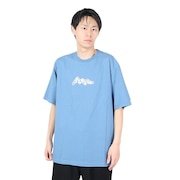 マナスタッシュ（MANASTASH）（メンズ）カタカナロゴTシャツ 792-4134016 GREY