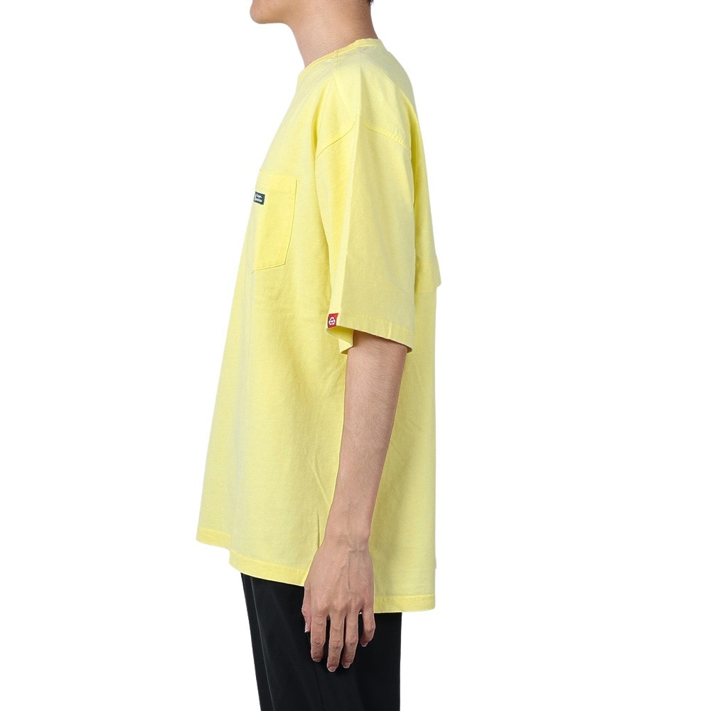 マナスタッシュ（MANASTASH）（メンズ）ベントTシャツ 792-4135003 YELLOW