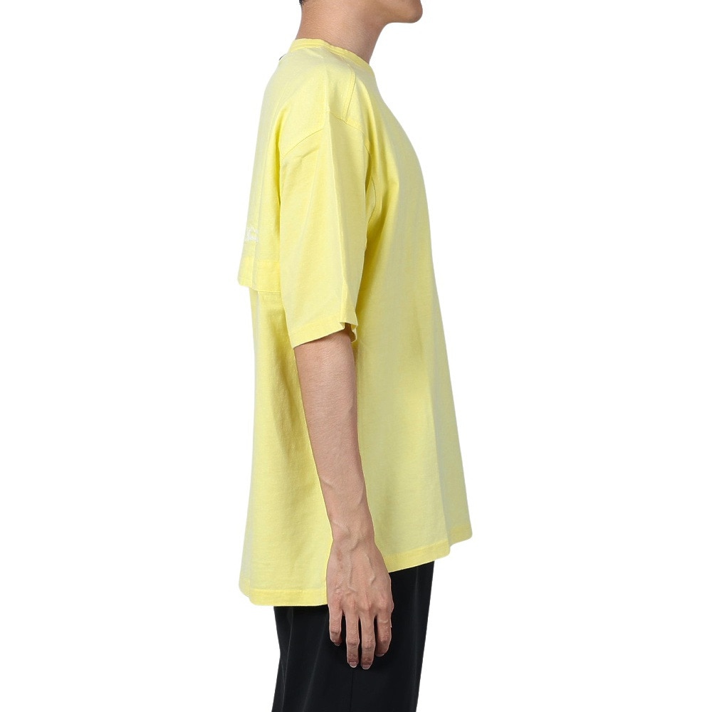 マナスタッシュ（MANASTASH）（メンズ）ベントTシャツ 792-4135003 YELLOW
