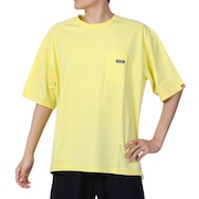 マナスタッシュ（MANASTASH）（メンズ）ベントTシャツ 792-4135003 YELLOW