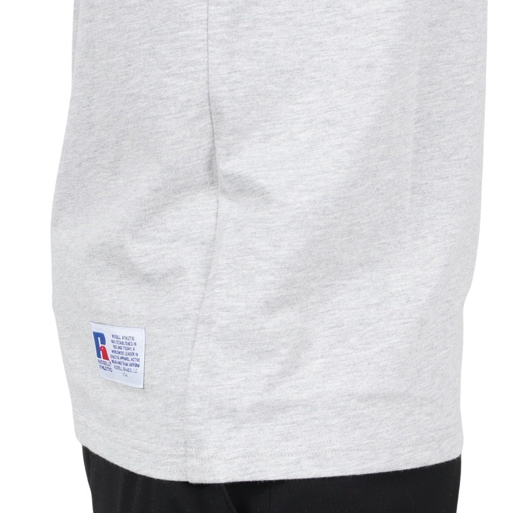 ラッセル（RUSSELL）（メンズ）T/C 半袖レギュラーTシャツ RBM24S0002 MGRY
