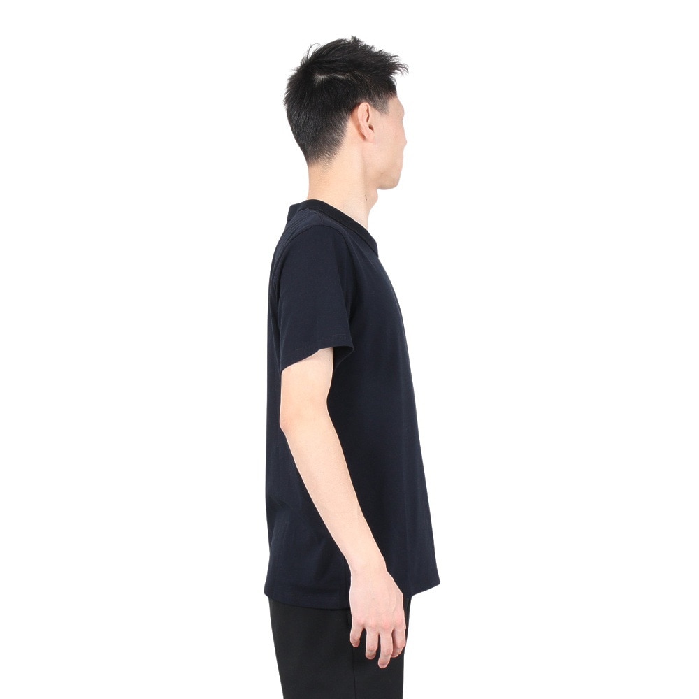 ラッセル（RUSSELL）（メンズ）T/C 半袖レギュラーTシャツ RBM24S0002 NVY