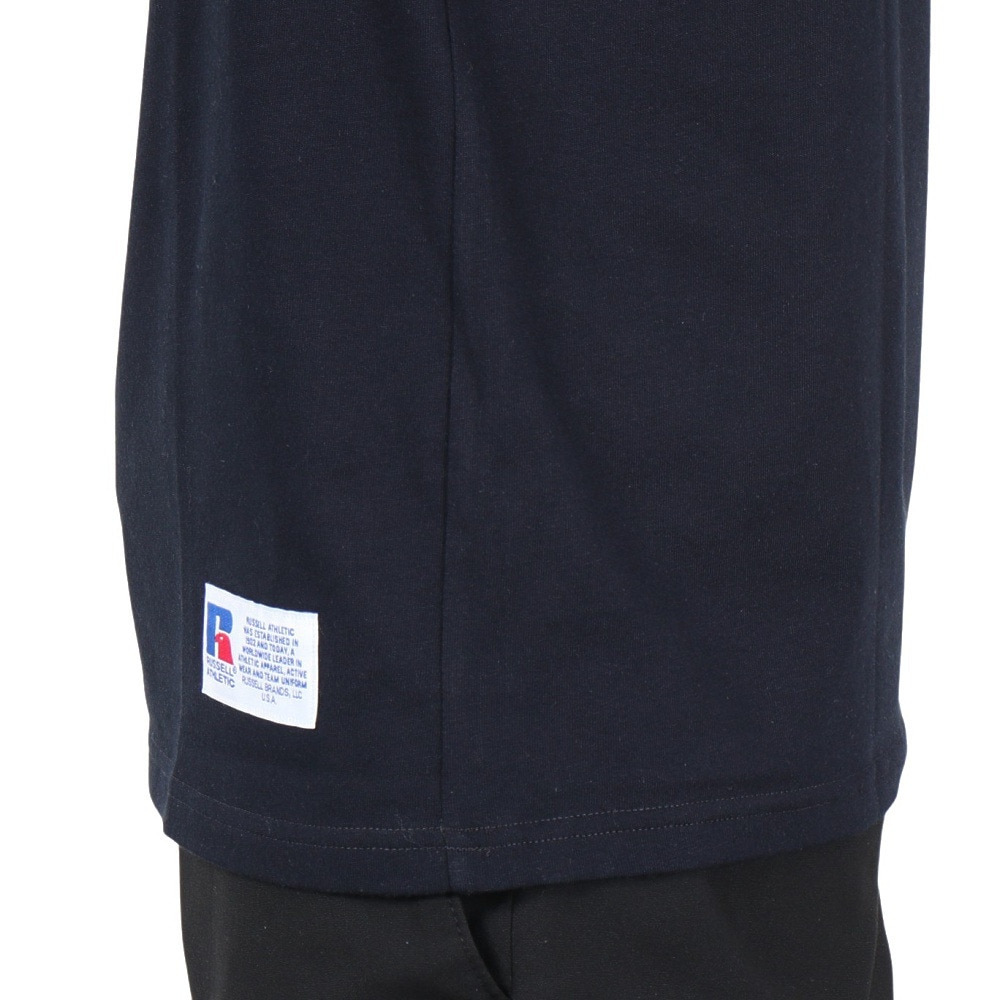 ラッセル（RUSSELL）（メンズ）T/C 半袖レギュラーTシャツ RBM24S0002 NVY