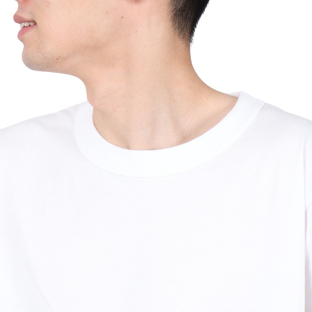 ラッセル（RUSSELL）（メンズ）T/C 半袖レギュラーTシャツ RBM24S0002 WHT