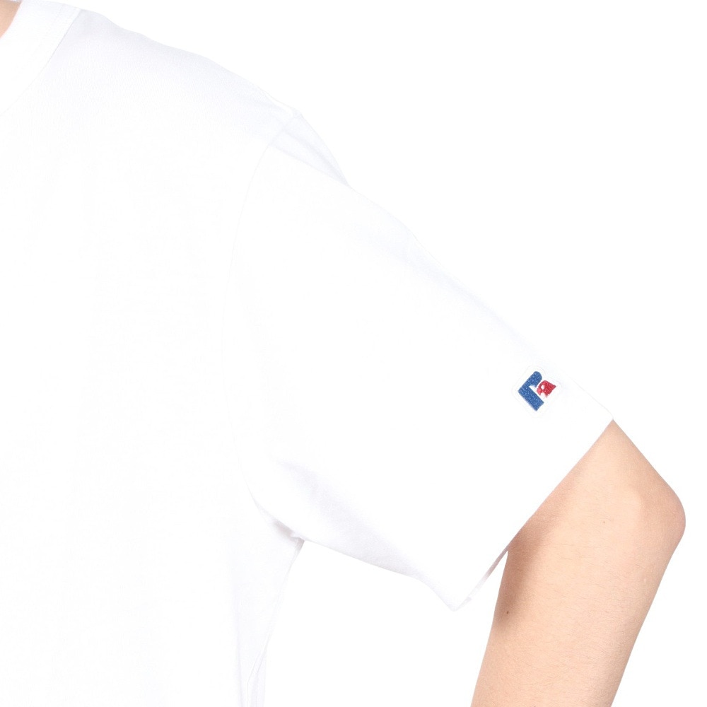 ラッセル（RUSSELL）（メンズ）T/C 半袖レギュラーTシャツ RBM24S0002 WHT