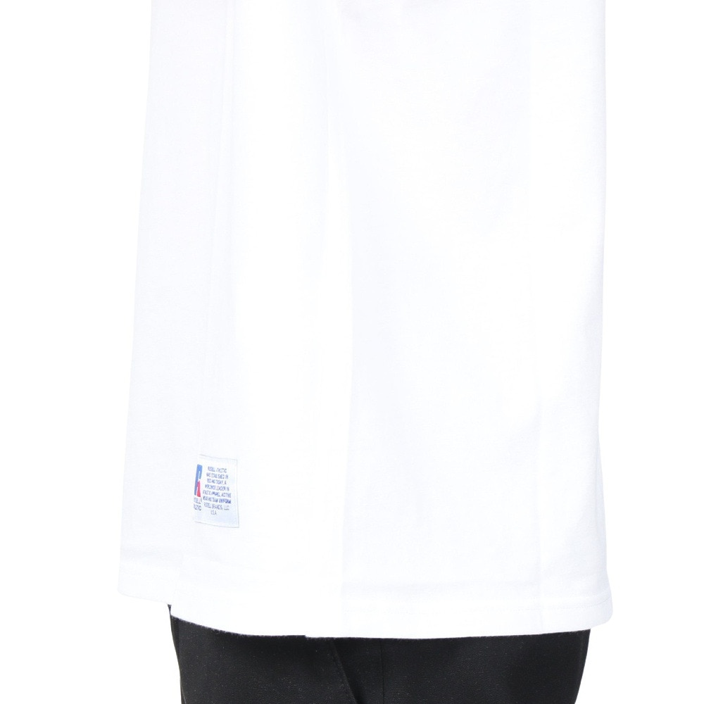 ラッセル（RUSSELL）（メンズ）T/C 半袖レギュラーTシャツ RBM24S0002 WHT