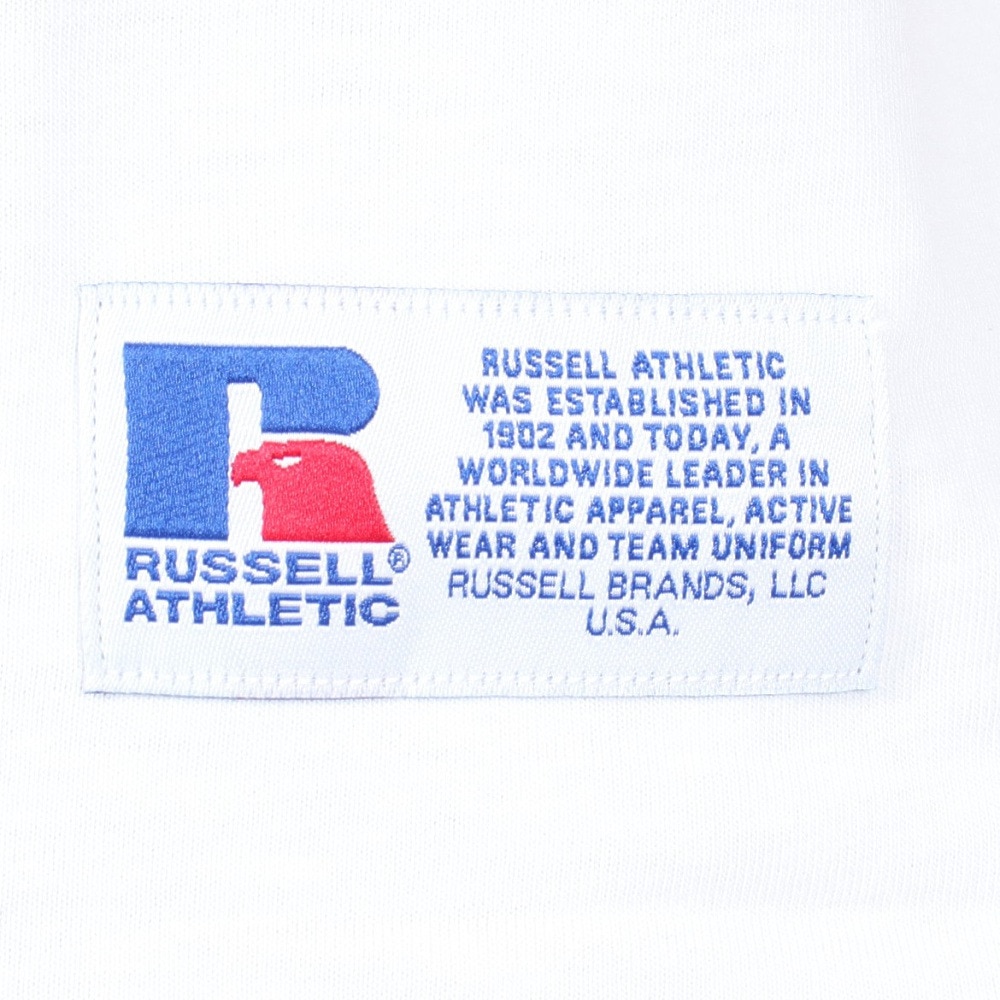 ラッセル（RUSSELL）（メンズ）T/C 半袖レギュラーTシャツ RBM24S0002 WHT