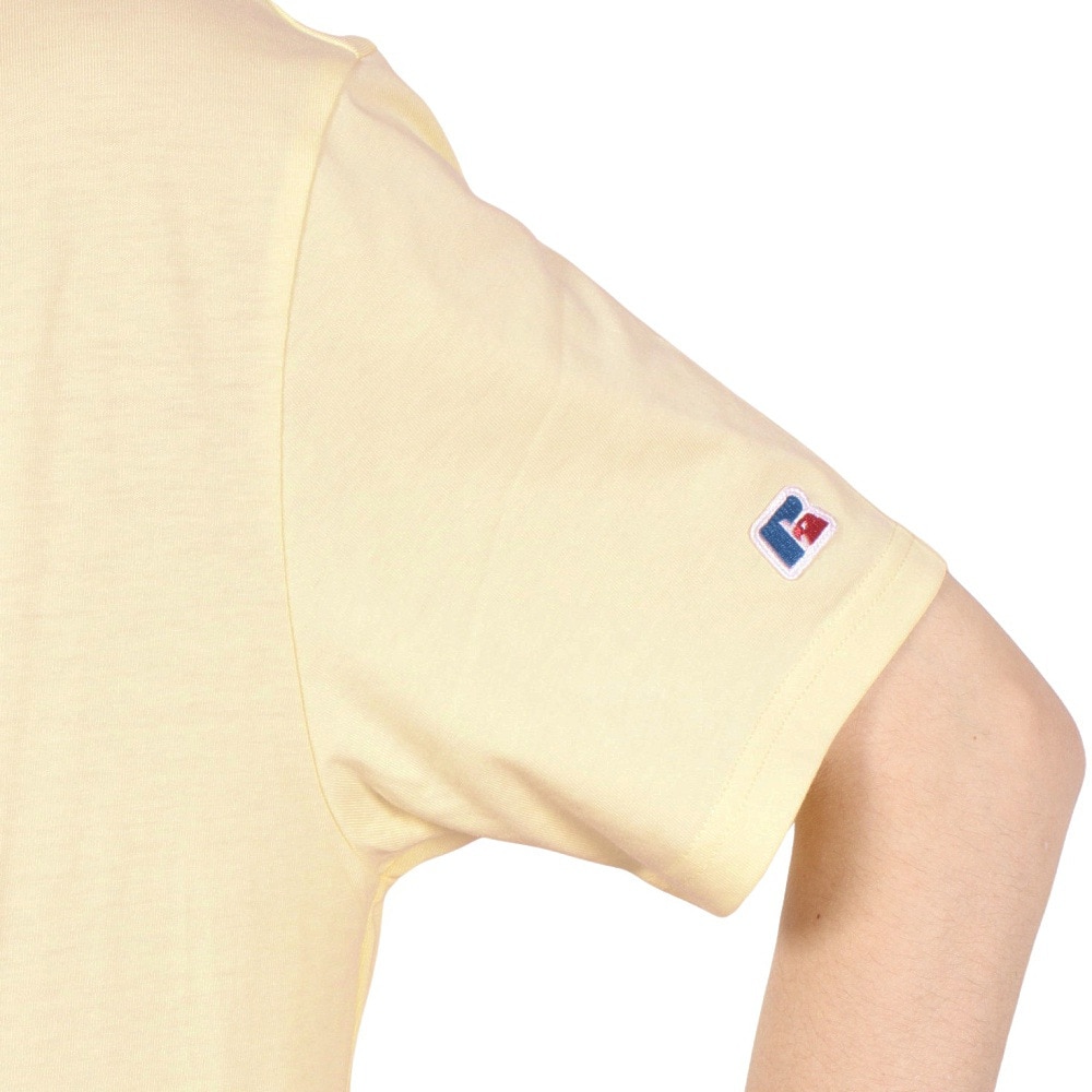 ラッセル（RUSSELL）（メンズ）T/C 半袖レギュラーTシャツ RBM24S0002 YEL