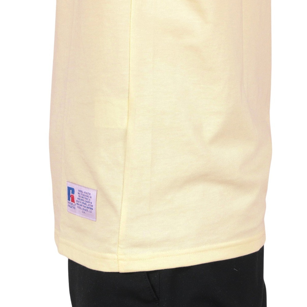 ラッセル（RUSSELL）（メンズ）T/C 半袖レギュラーTシャツ RBM24S0002 YEL