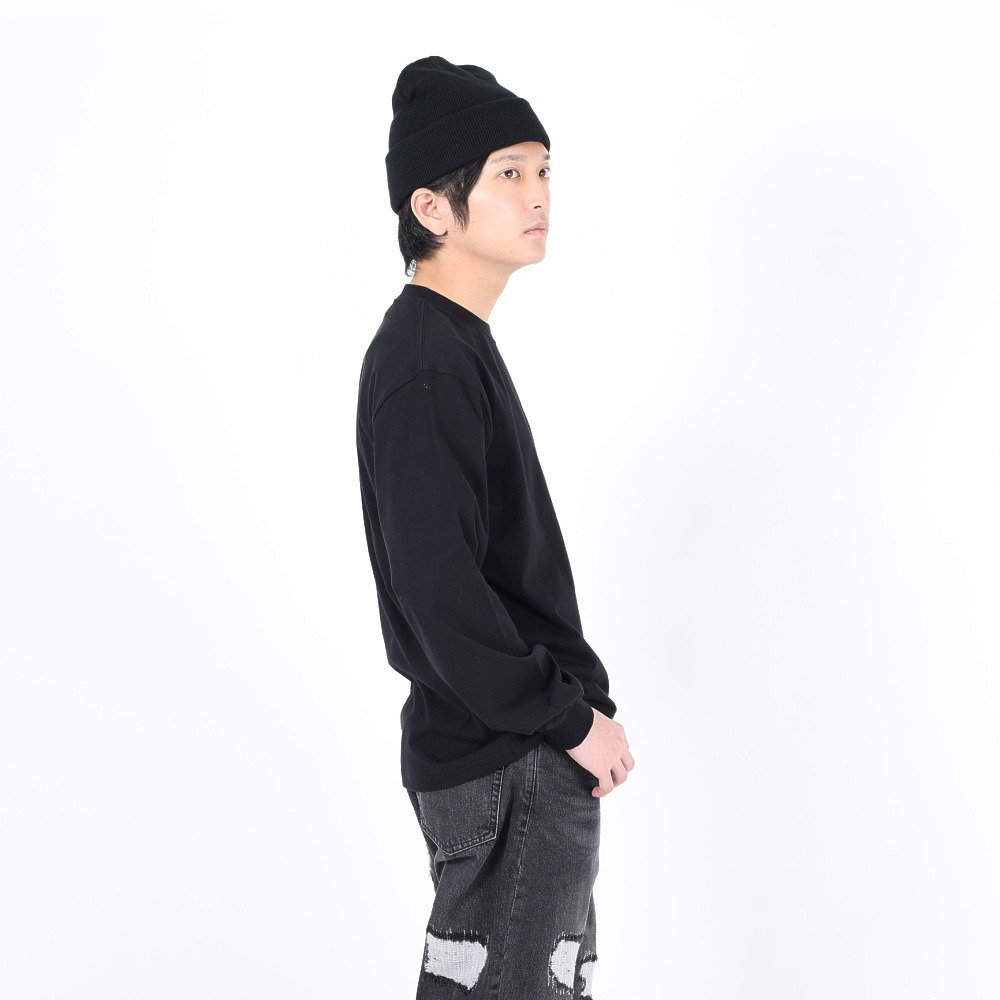 エクストララージ（XLARGE）（メンズ）ウォーキングエイプ 長袖Tシャツ 101241011001-BLACK