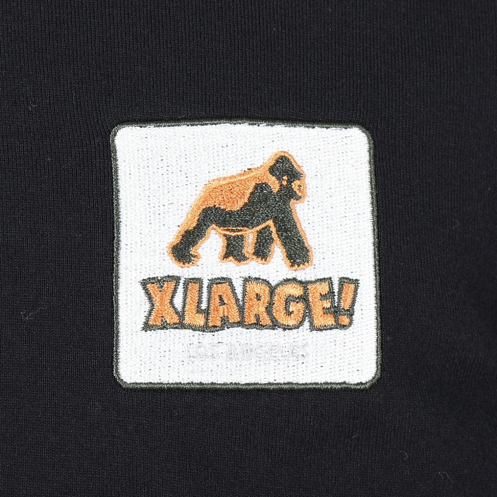 エクストララージ（XLARGE）（メンズ）ウォーキングエイプ 長袖Tシャツ 101241011001-BLACK