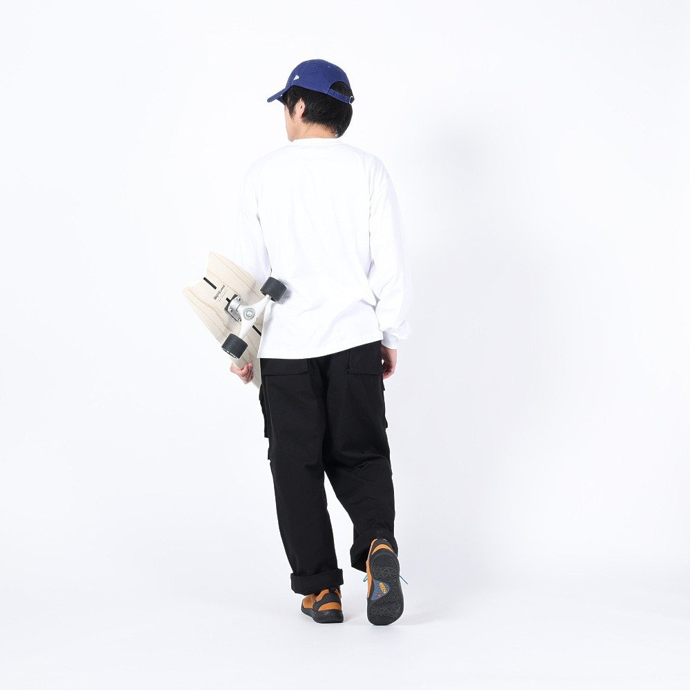 エクストララージ（XLARGE）（メンズ）ウォーキングエイプ 長袖Tシャツ 101241011001-WHITE