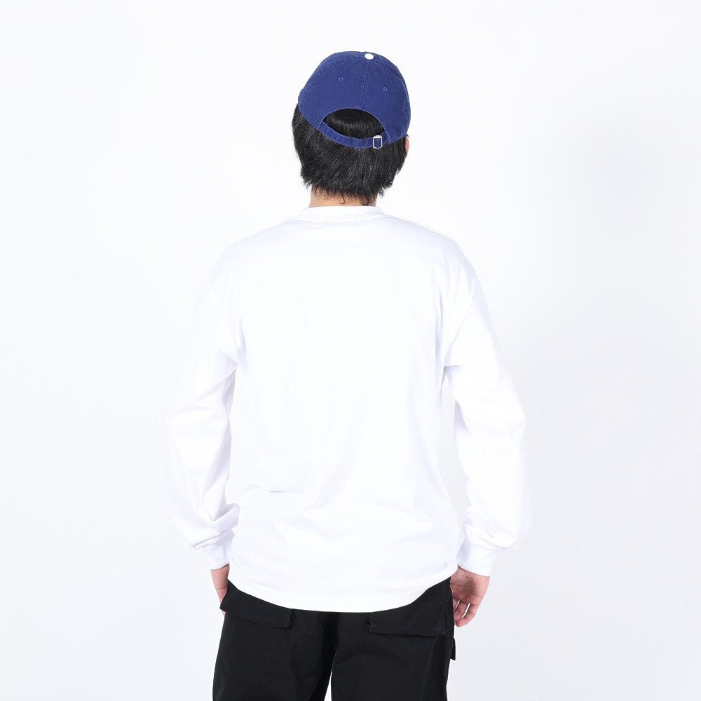 エクストララージ（XLARGE）（メンズ）ウォーキングエイプ 長袖Tシャツ 101241011001-WHITE