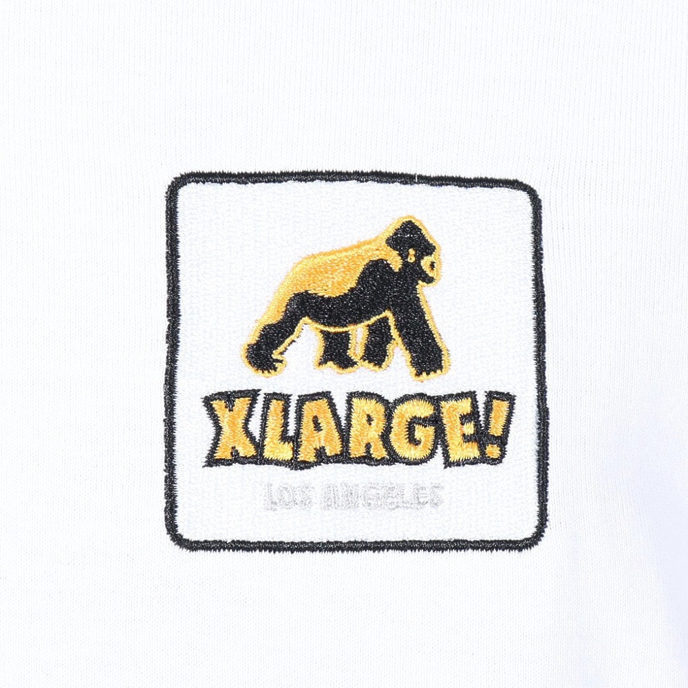 エクストララージ（XLARGE）（メンズ）ウォーキングエイプ 長袖Tシャツ 101241011001-WHITE