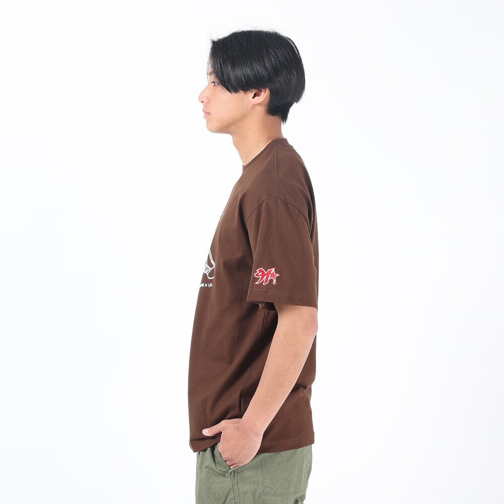 エクストララージ（XLARGE）（メンズ）GRAFFITI KIDS THERMAL 半袖Tシャツ 101241011008-BROWN