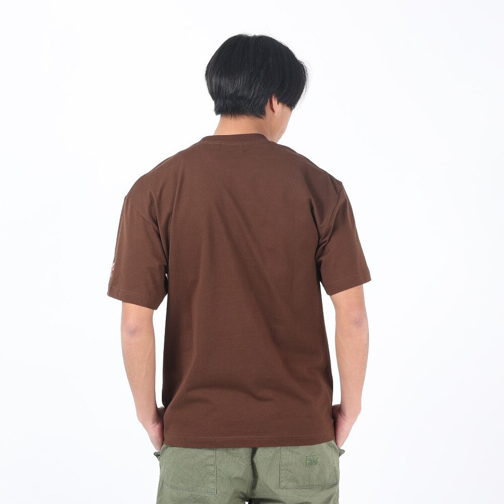 エクストララージ（XLARGE）（メンズ）GRAFFITI KIDS THERMAL 半袖Tシャツ 101241011008-BROWN