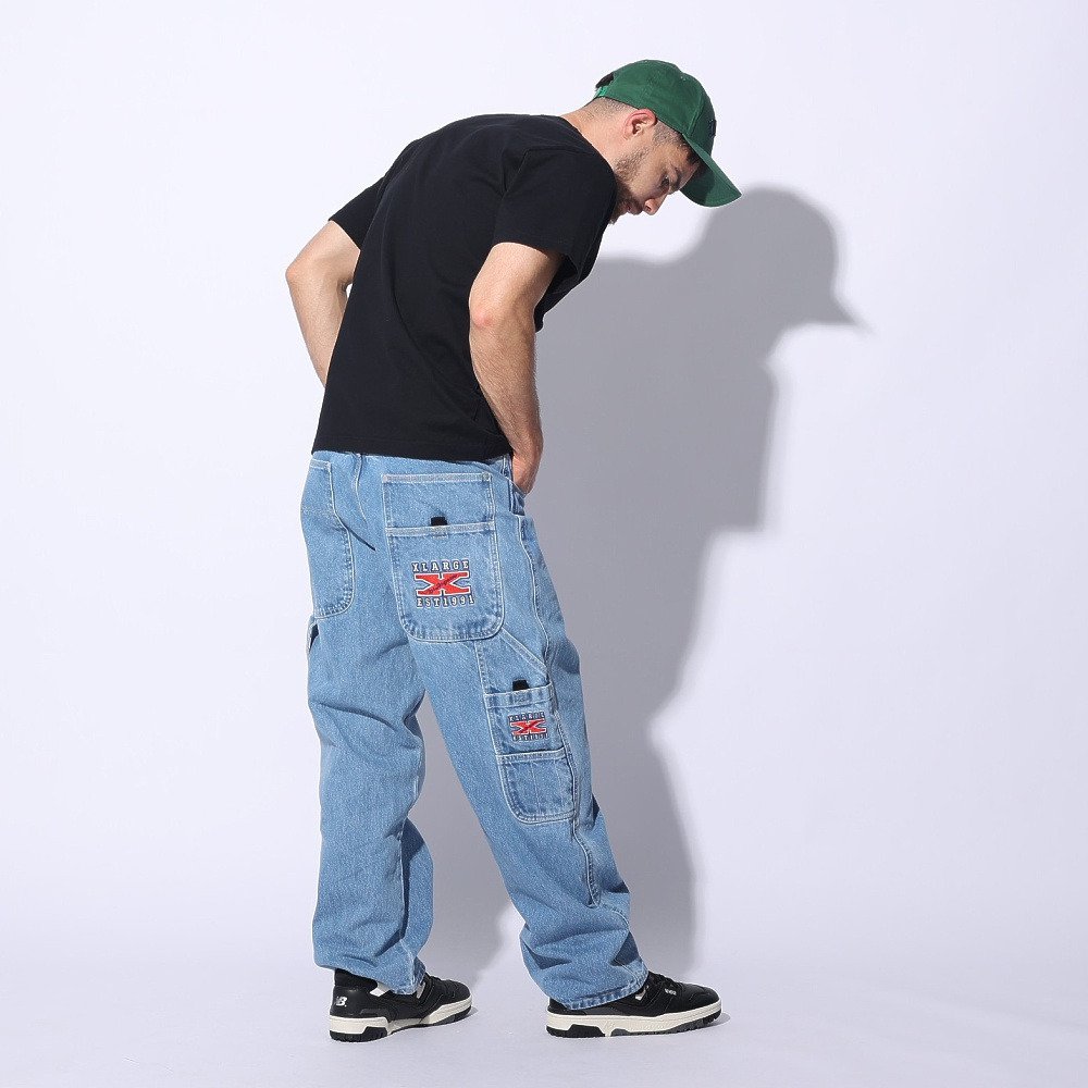 エクストララージ（XLARGE）（メンズ）ベースボール ショートスリーブ Tシャツ 101241011016-BLACK