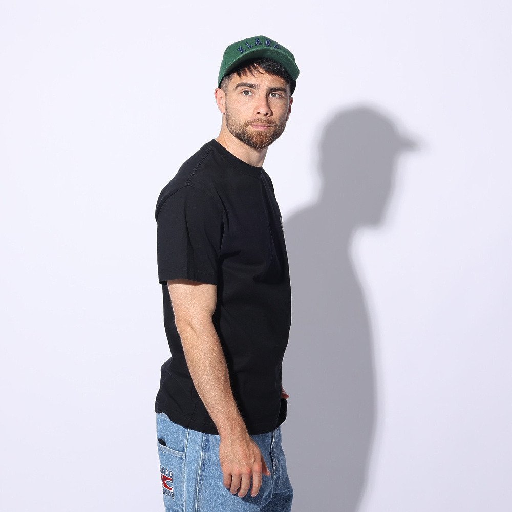 エクストララージ（XLARGE）（メンズ）ベースボール ショートスリーブ Tシャツ 101241011016-BLACK