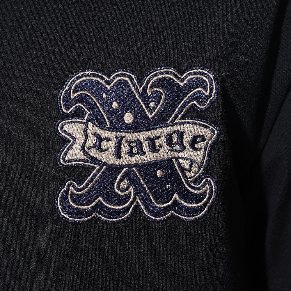エクストララージ（XLARGE）（メンズ）ベースボール ショートスリーブ Tシャツ 101241011016-BLACK