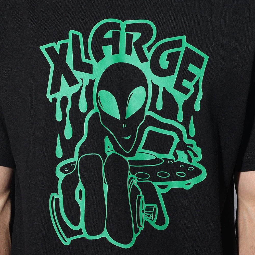 エクストララージ（XLARGE）（メンズ）ALIEN SPRAYER 半袖Tシャツ 101241011019-BLACK