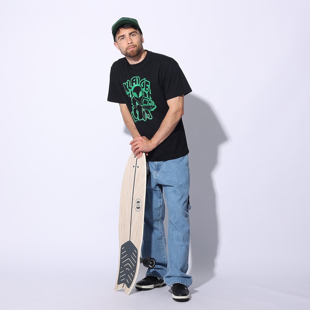 エクストララージ（XLARGE）（メンズ）ALIEN SPRAYER 半袖Tシャツ 101241011019-BLACK
