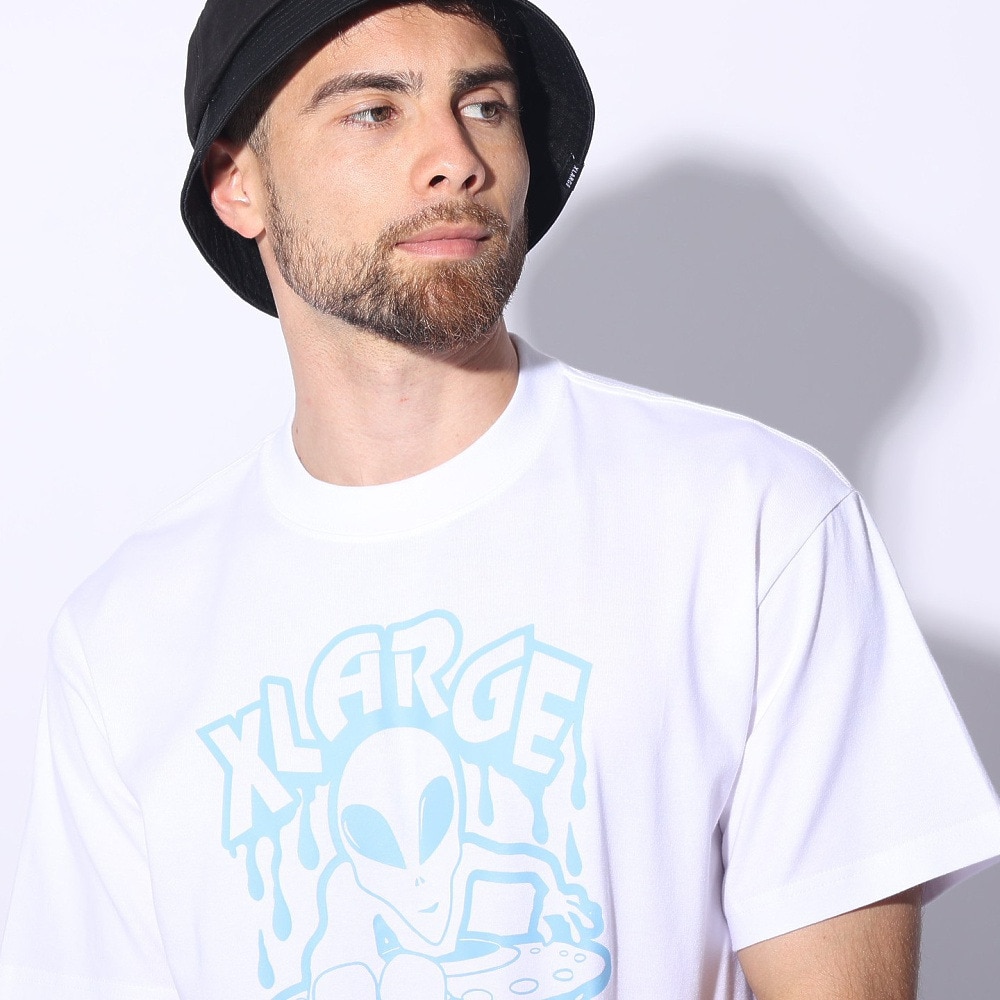 エクストララージ（XLARGE）（メンズ）ALIEN SPRAYER ショートスリーブ Tシャツ 101241011019-WHITE
