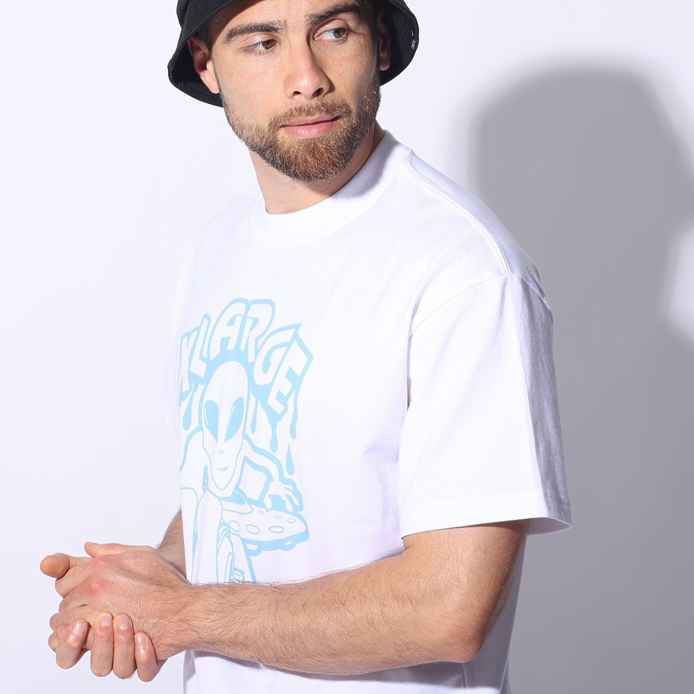 エクストララージ（XLARGE）（メンズ）ALIEN SPRAYER ショートスリーブ Tシャツ 101241011019-WHITE